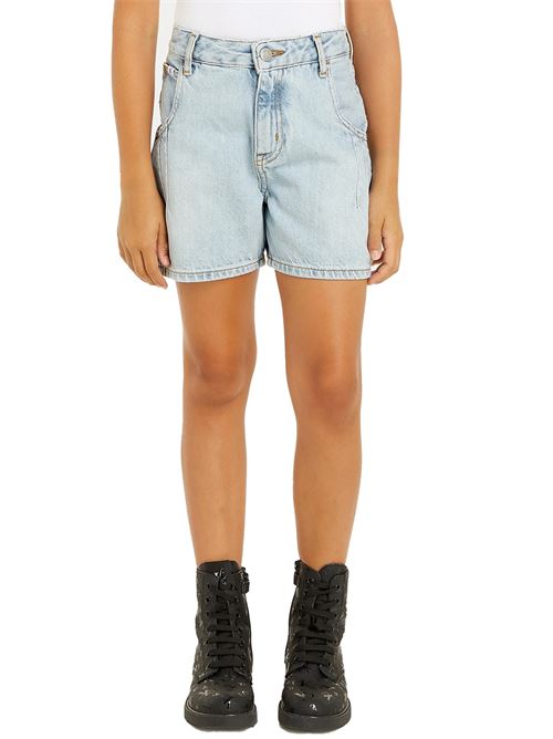 CALVIN KLEIN Shorts in Jeans Relaxed per Ragazze CALVIN KLEIN | CKIG0IG02369T1AA